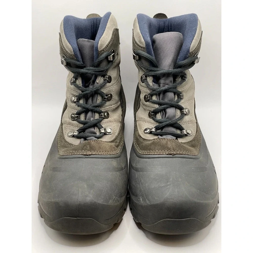 Sorel Cold Mountain Men's‎ Hiking Winter Boots Size 14 Thinsulate Beige Suede
